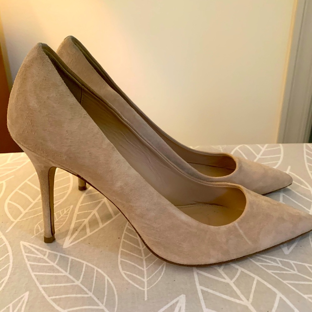 J Crew Elsie suede pumps BRAND new